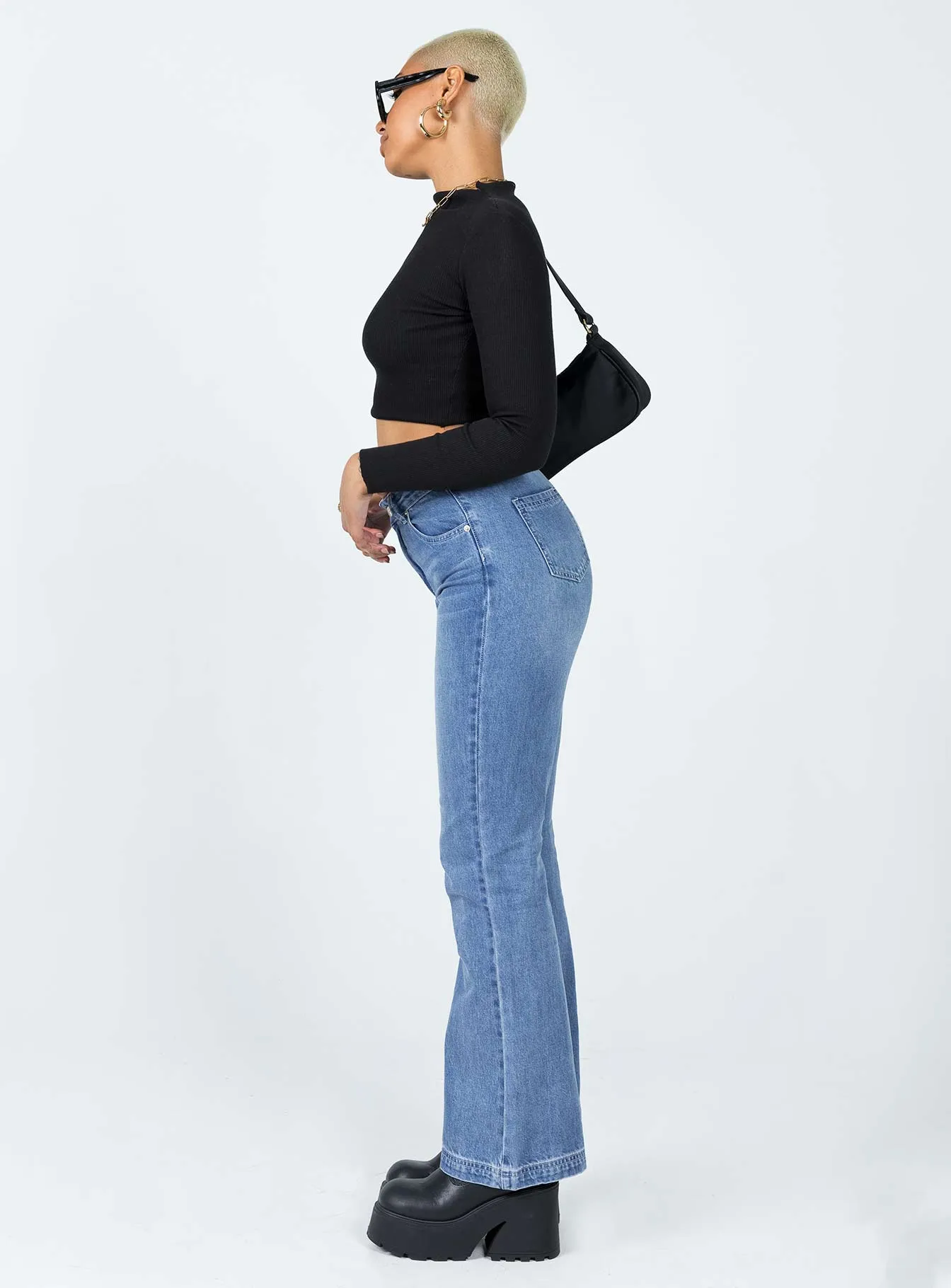 Cholula Straight Leg Denim Jeans Breathable fabric Family Style Gym Ready Daily Wear