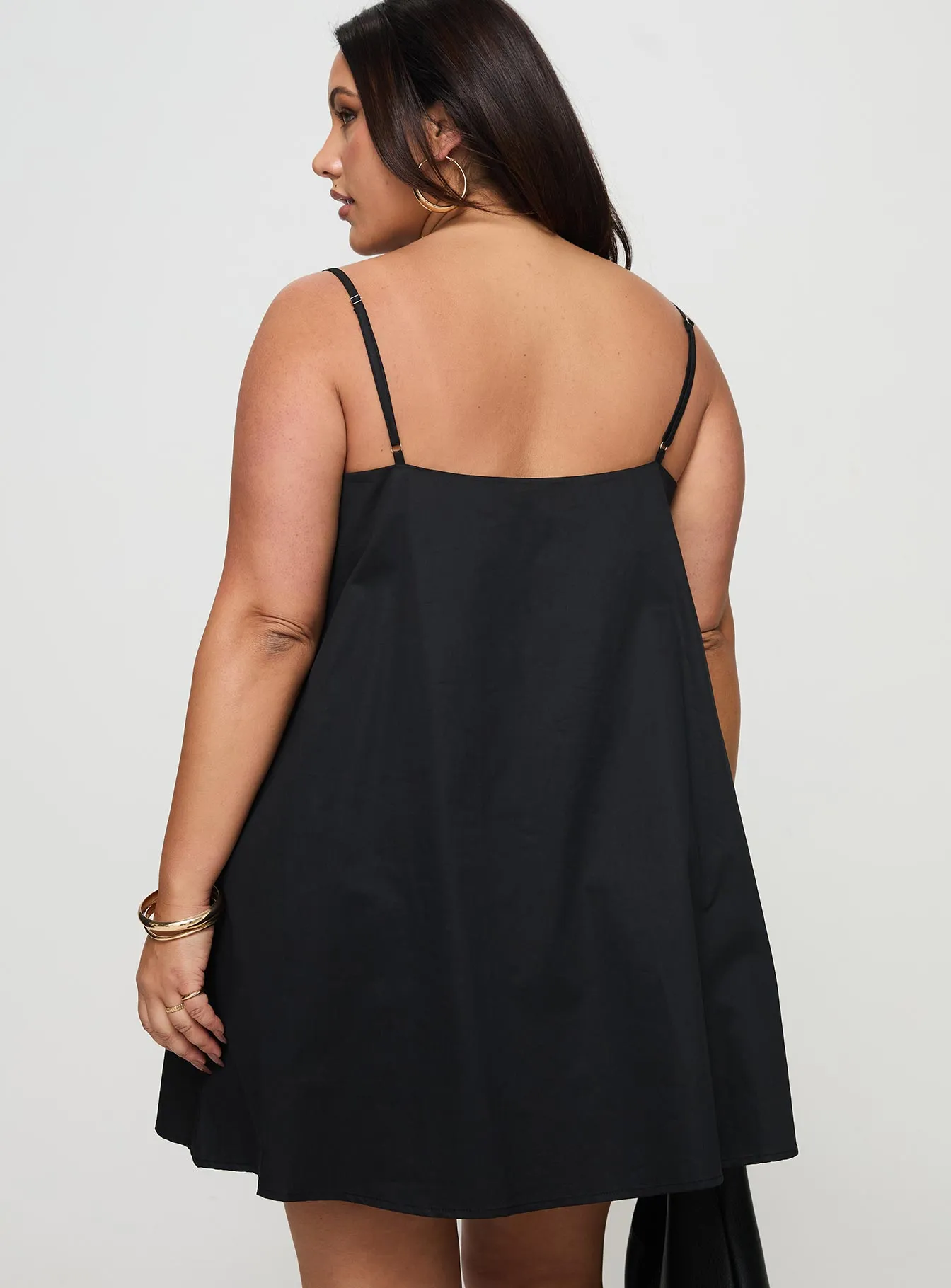Belong Together Mini Dress Black Curve Street Spice Eco Friendly Material