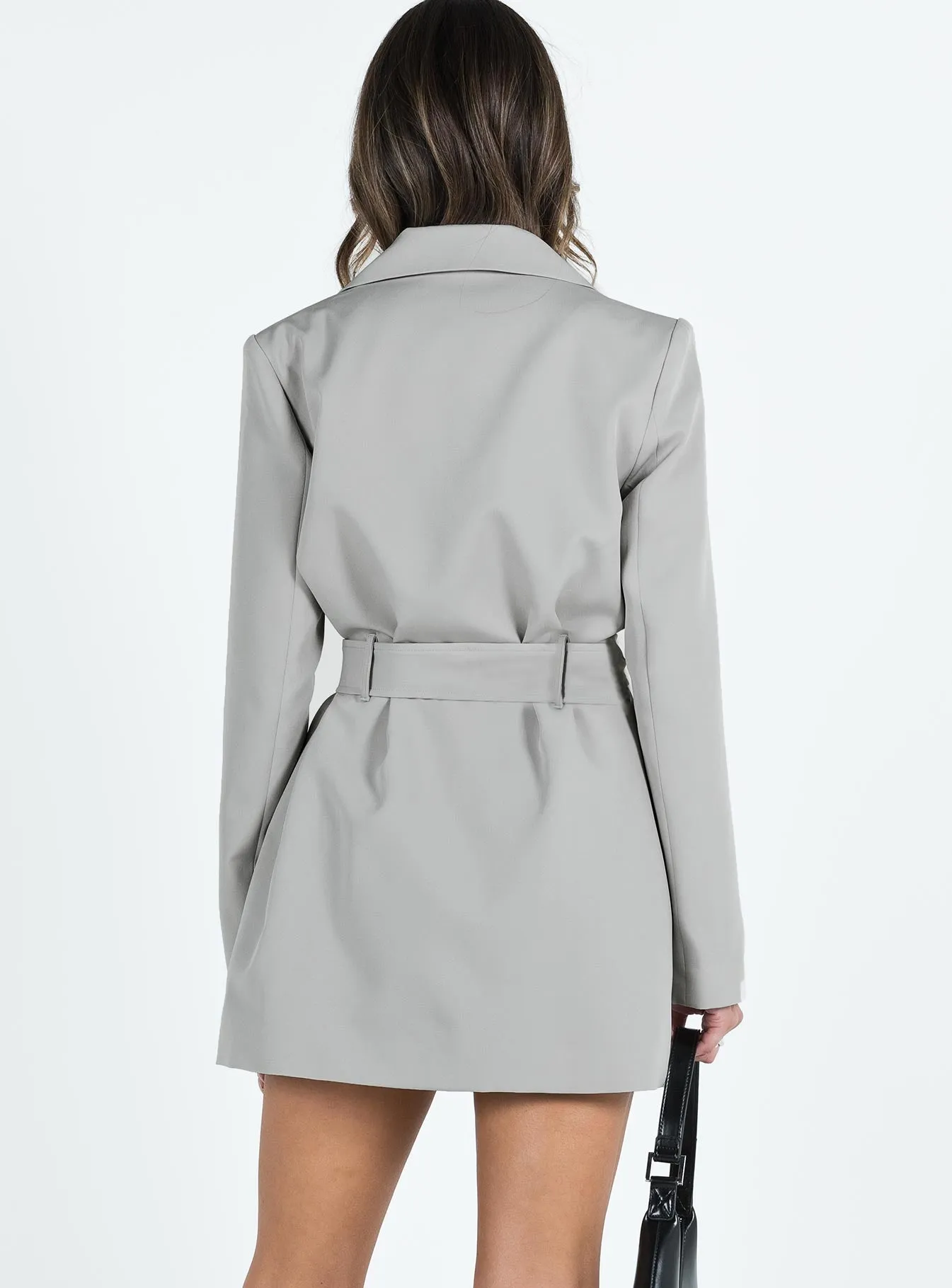 City Star Steinway Mini Dress Grey