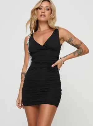 Nilsson Mini Dress Black Comfort Look