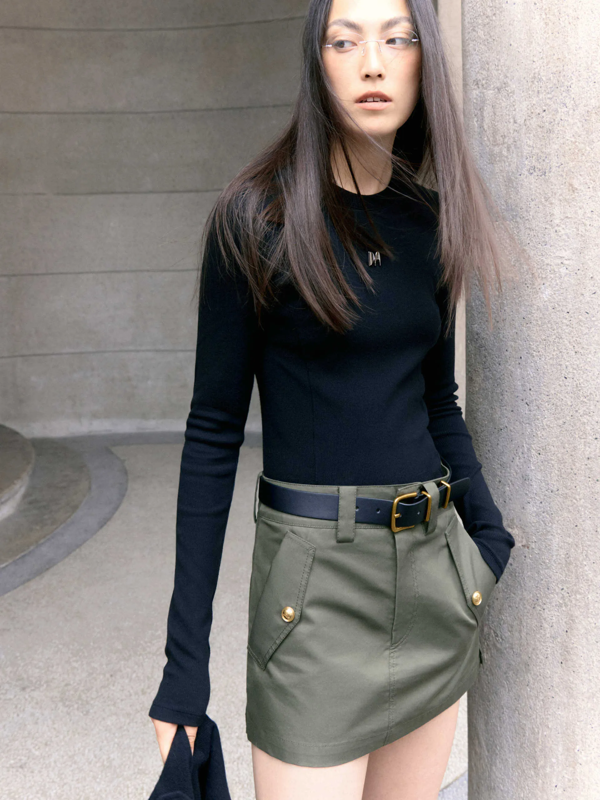 Slim Fit Long Sleeve Top Comfy Look Wear Comfy Layering