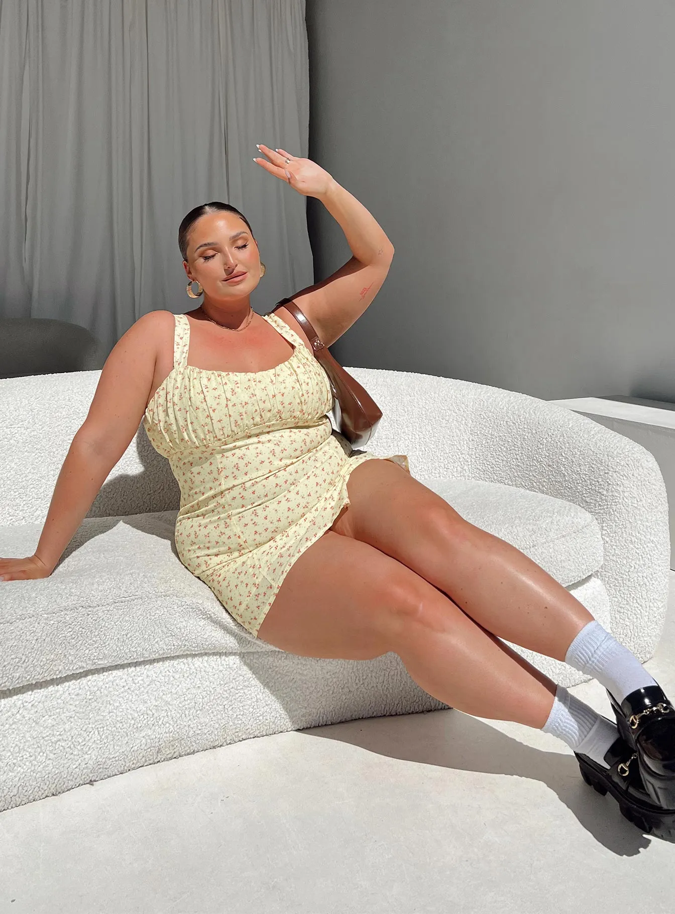 Perfect For Summer Classic outdoor mini Freya Mini Dress Curve