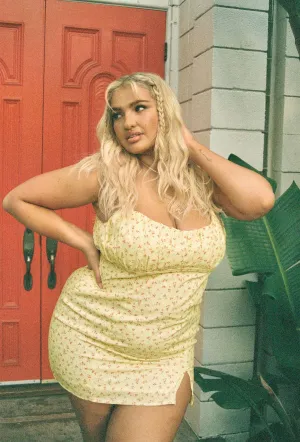 Fashionable short dress for events Freya Mini Dress Curve