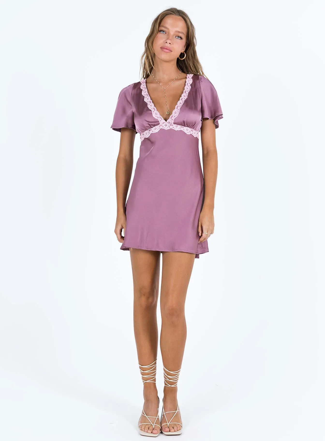 Daytime casual mini Jaron Mini Dress Mauve