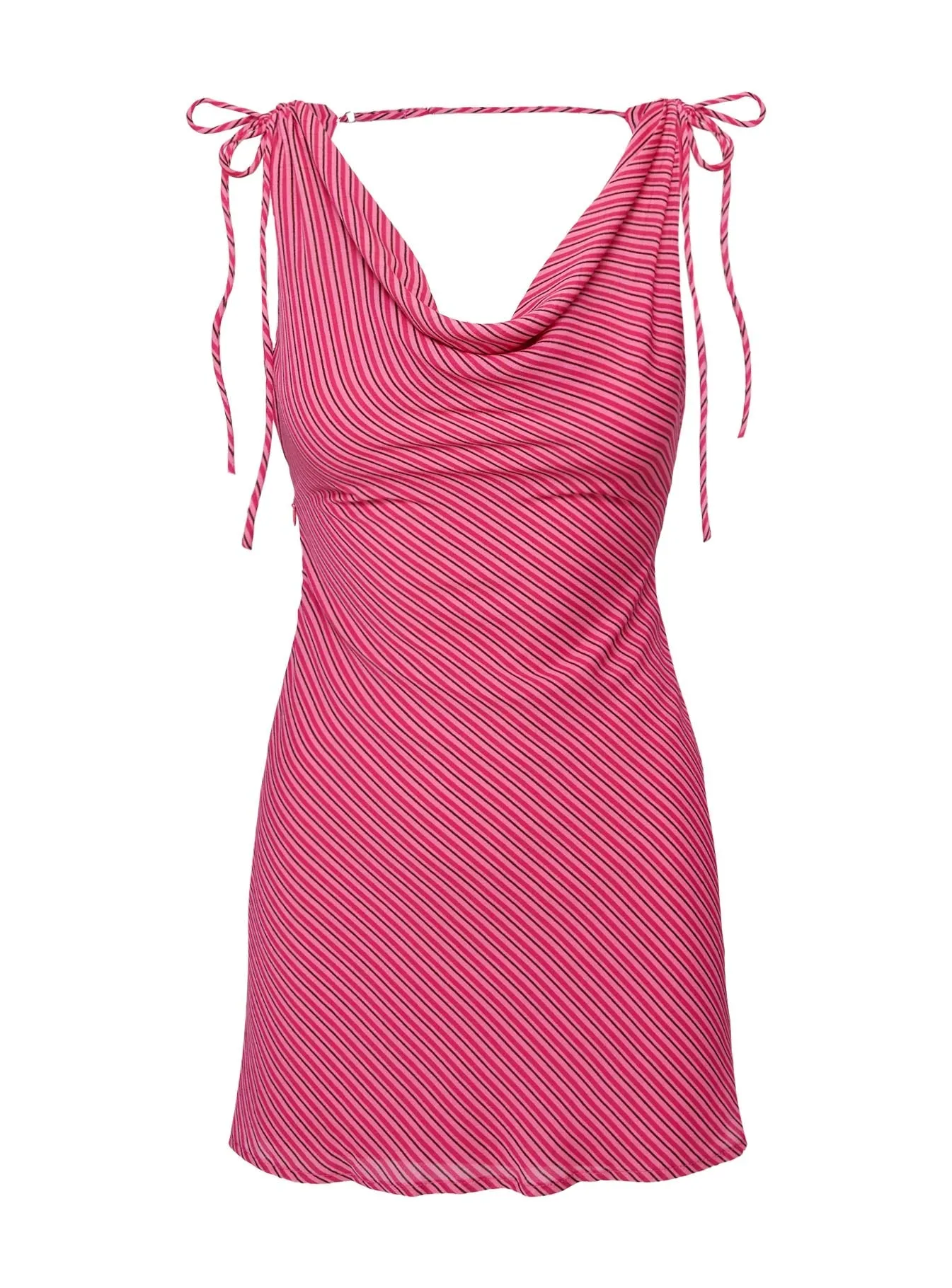 Chic short-length dress Jasmi Mini Dress Pink
