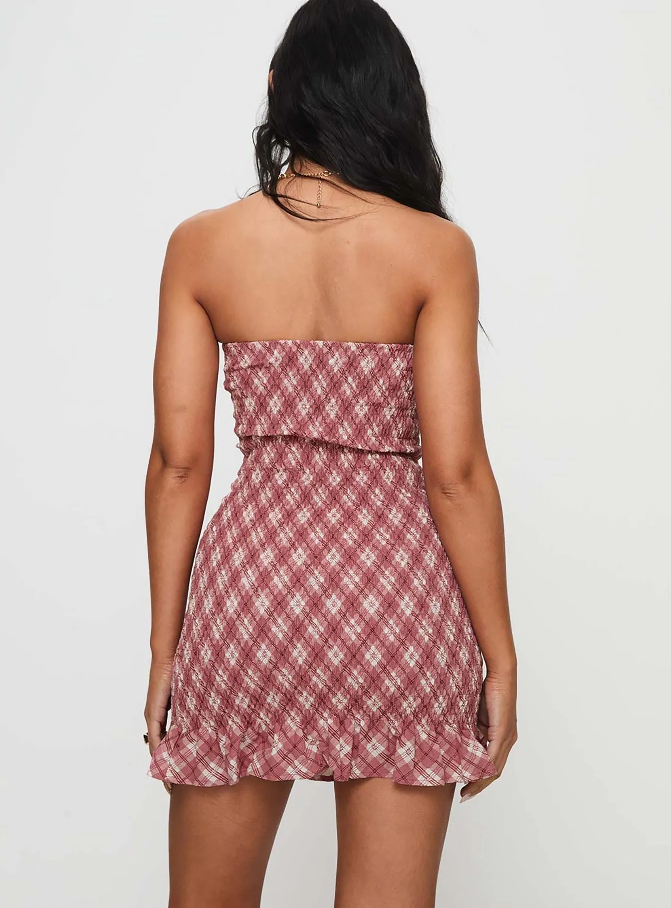 Fun Beat Edge Mood Takiyo Mini Dress Pink