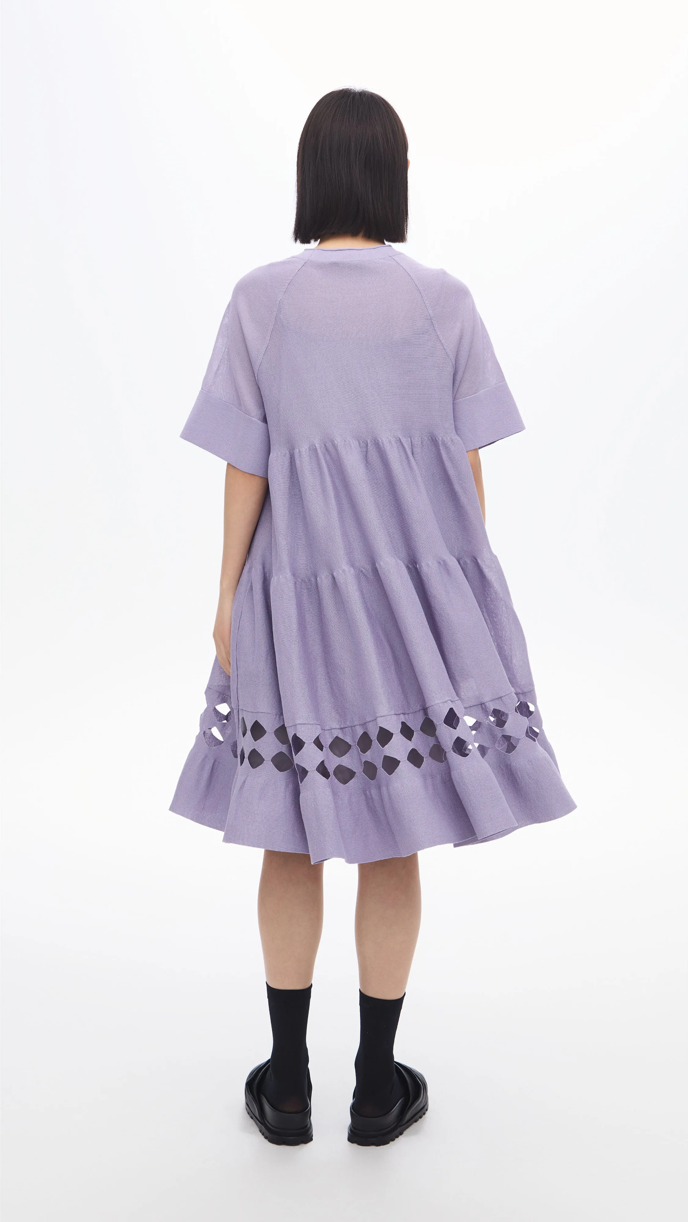 Game Day WrinkleResistantCloth Pottery Knit Dolly Dress
