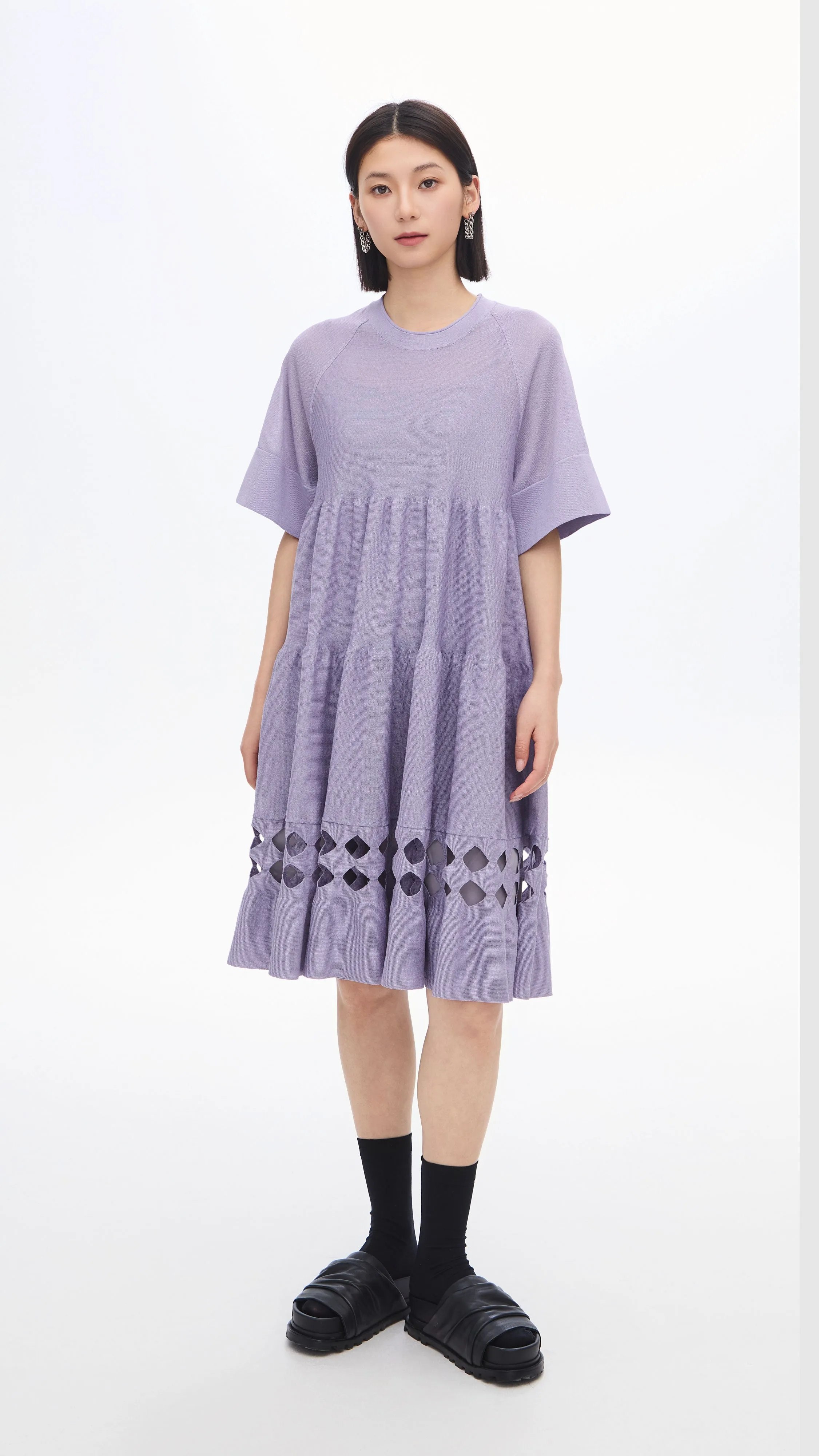 Earth Glow Heart Glow Pottery Knit Dolly Dress