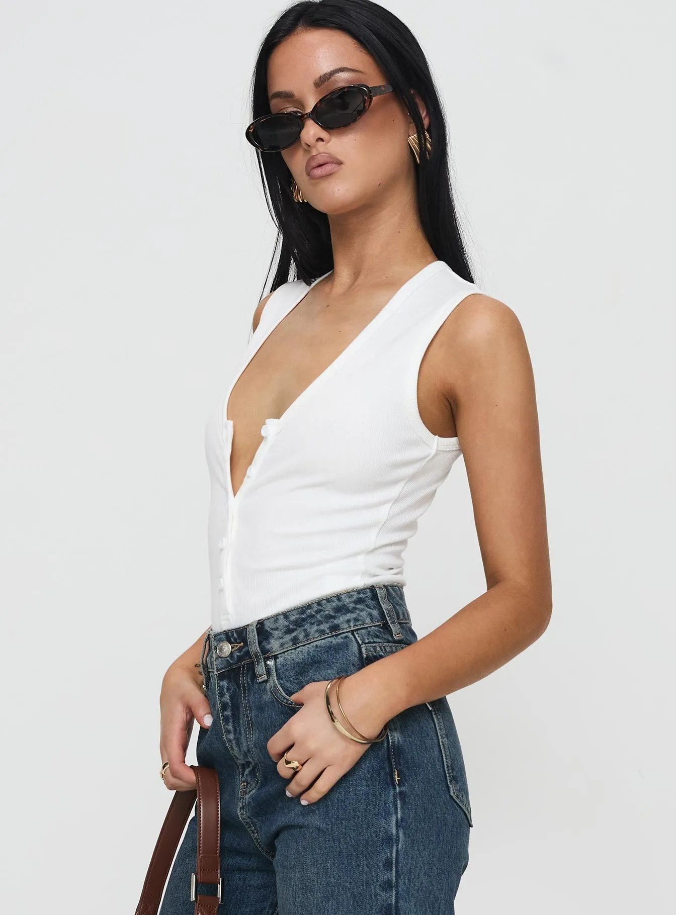 Outdoor Club Avahlee Bodysuit White