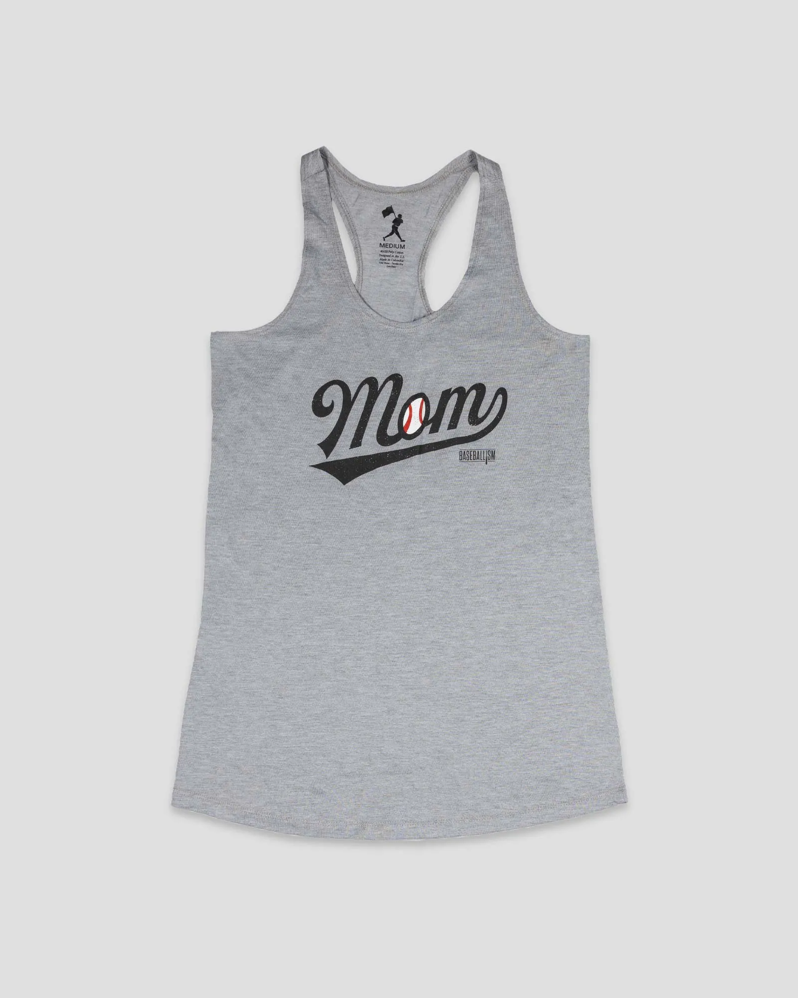 UVProtectionCloth Baseball Mom Racerback Tank