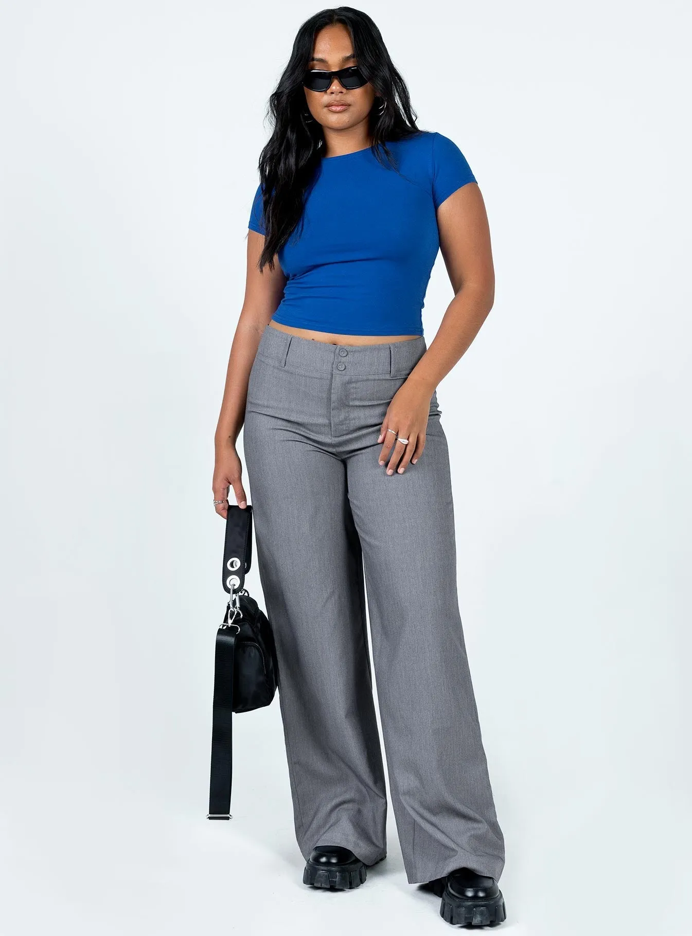 Feminine Touch Lex Top Blue