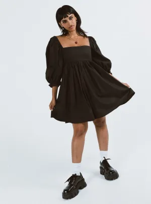 Bohen Mini Dress Black Bohemian style Flirty Fashion