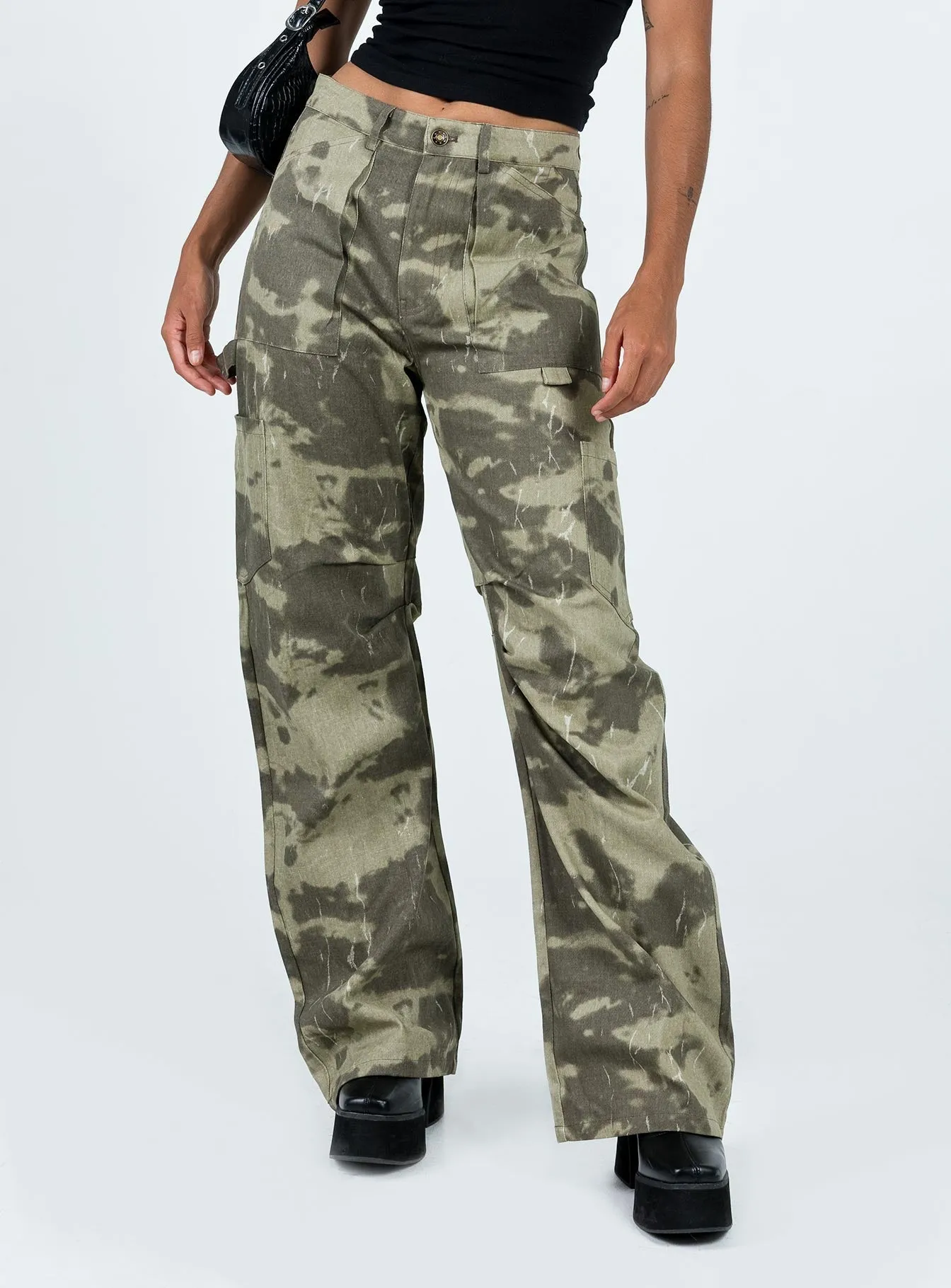 Miami Vice Pants Camo Sustainable Denim Production