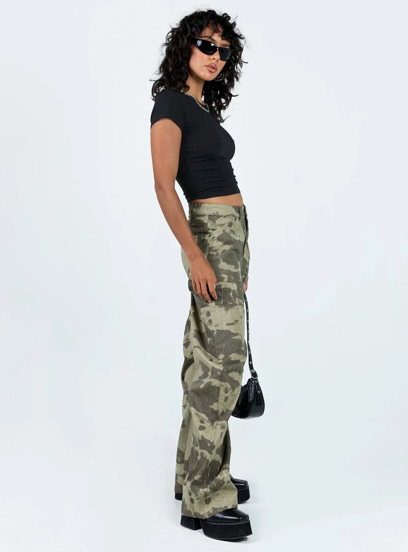 Student Outfit Streetwear Fan Light Wear Miami Vice Pants Camo