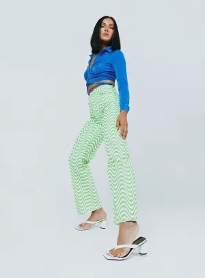 Modern Vibes Daily Mix The Ragged Priest Prism Jeans Green