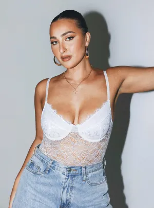 Abele Bodysuit White Training Street Premium Loose
