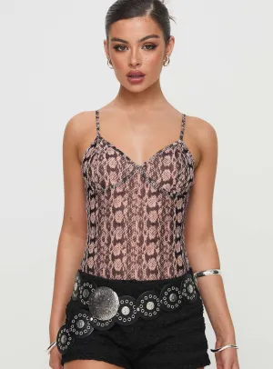 Elixia Bodysuit Snake Flexible Bold Essential Flexible