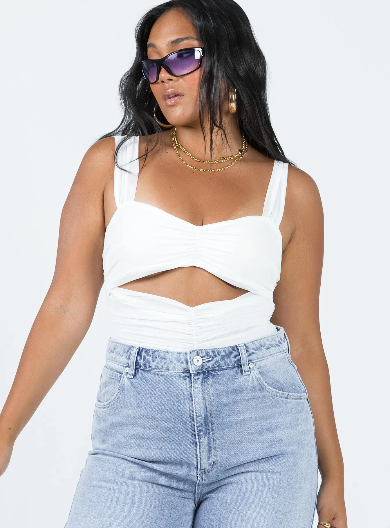 Active Urban Weekend Adult Kalmia Bodysuit White