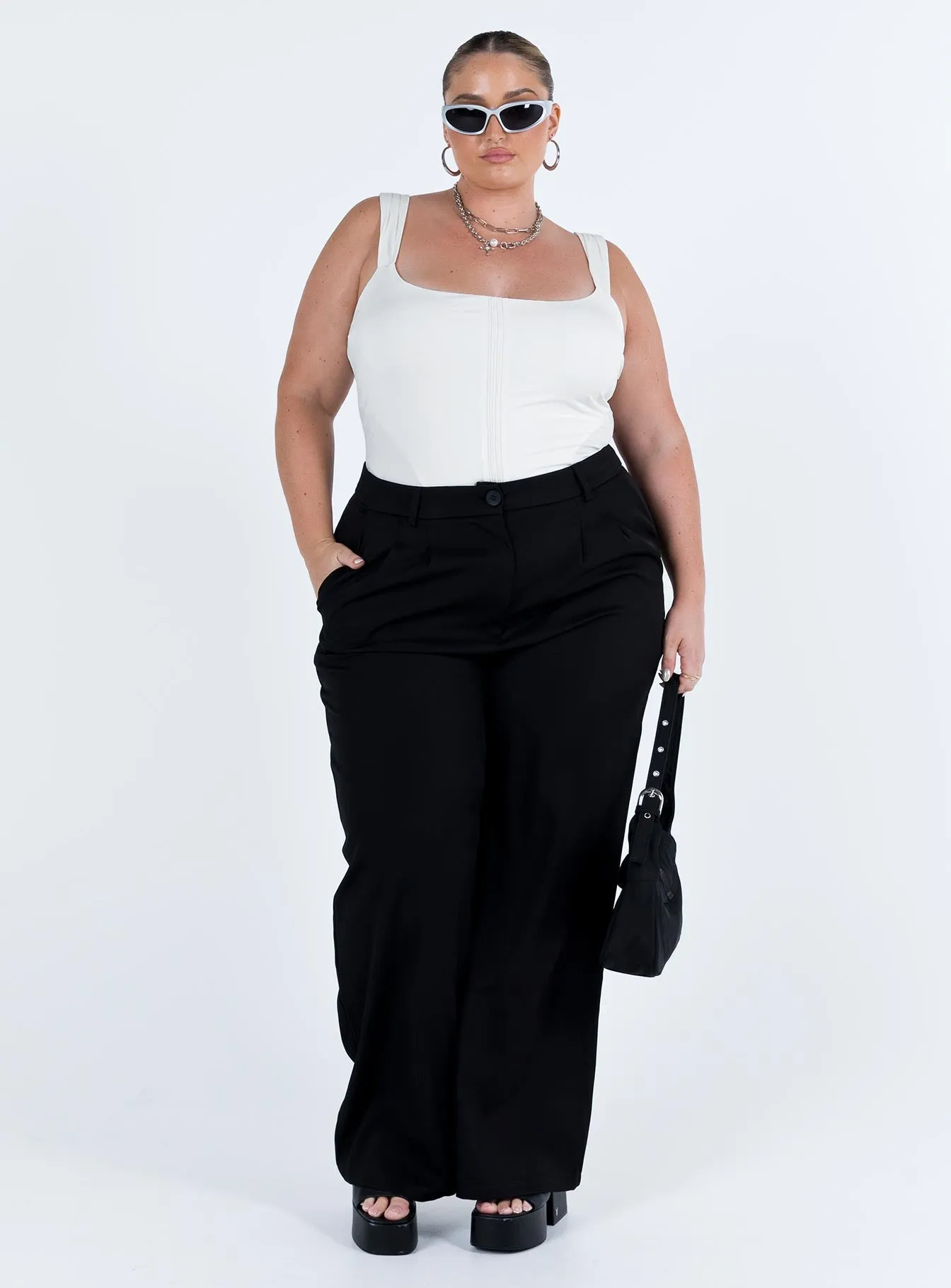 Samuel Corset Bodysuit White Curve Outdoor Luxury