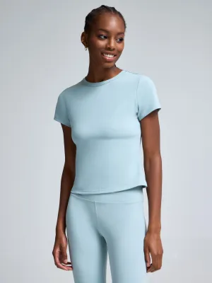 All weather fresh start Brushed Cropped T-Shirt