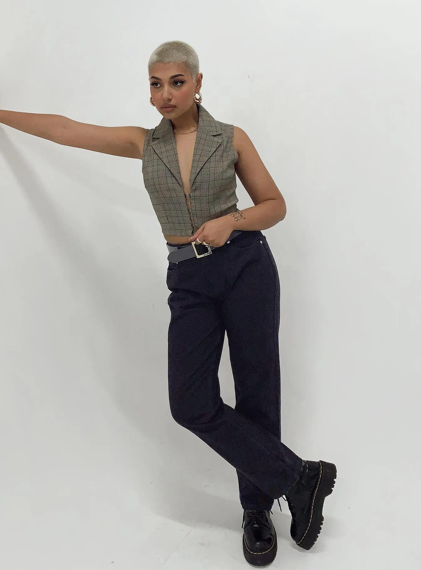 Youth Outfit Deluxe Low Waist Jeans Black