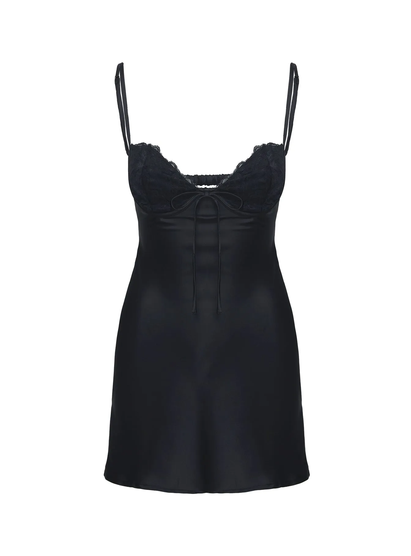 Fadyen Mini Dress Black Casual Day Out Trend Glow