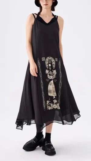 Downtown Cool QuickRelease Fasteners Pattern Dress