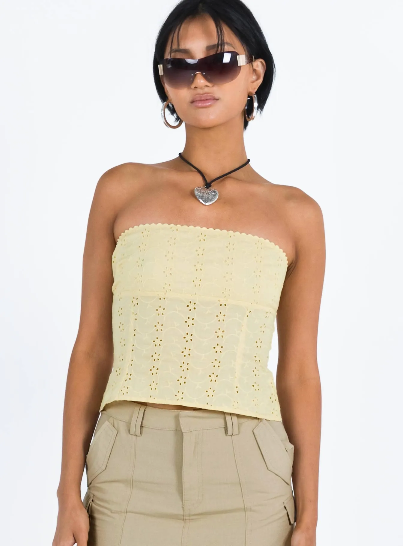 Noise Reduced Zipper Stretch Fabric Parle Anglais Top Yellow Lower Impact