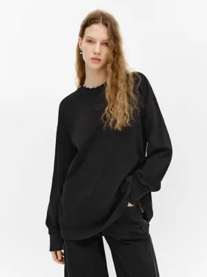 Daily Style Trend Front Embroidery Loose T-shirts