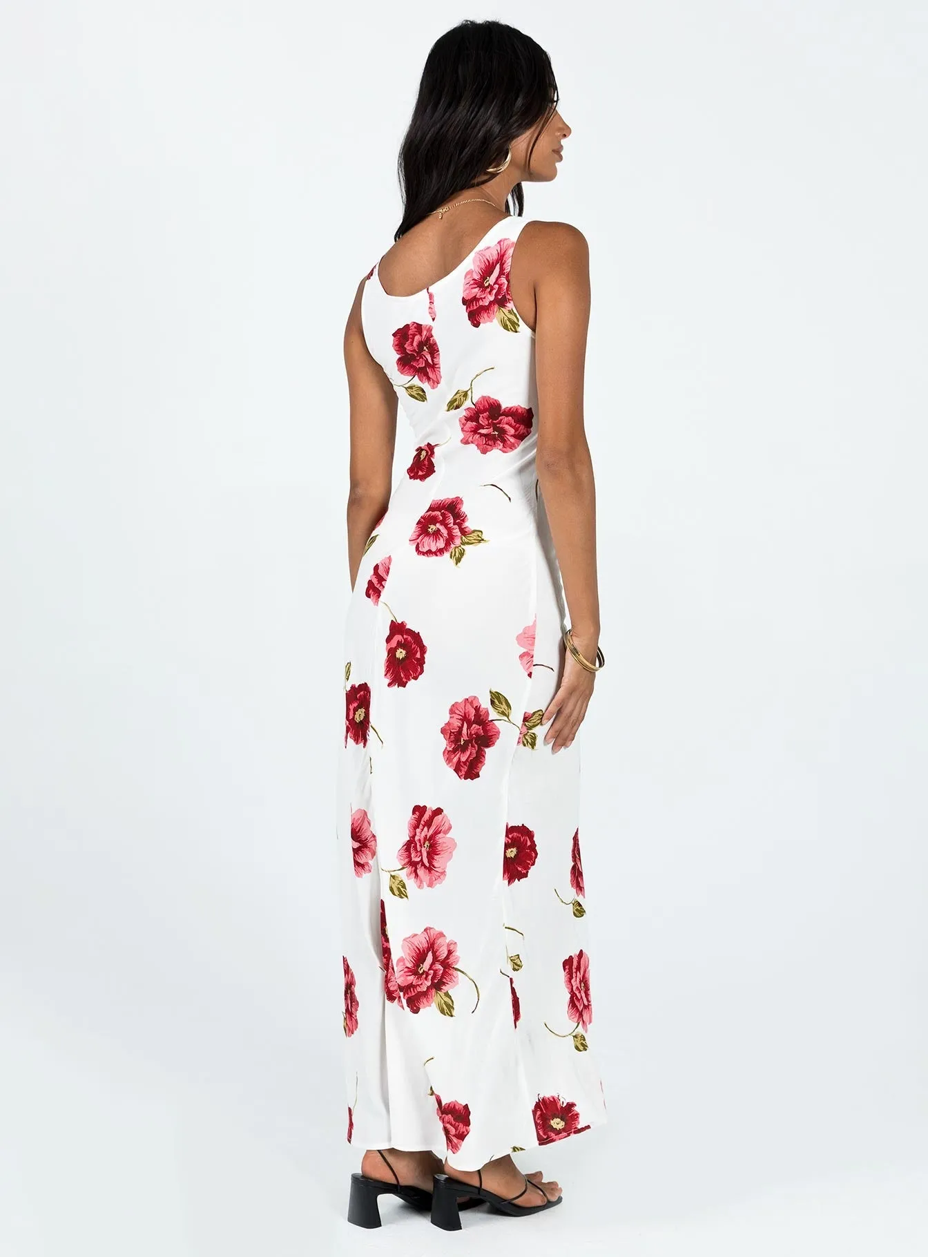 Creek View Malina Maxi Dress Red Multi