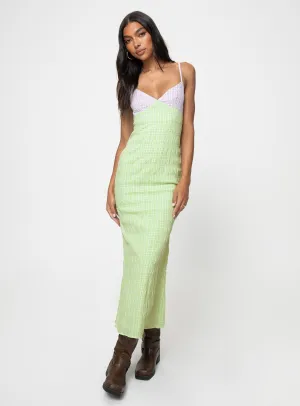 This maxi dress offers a comfortable and flattering fit for any occasion Sage Green Sunni Maxi Dress Green