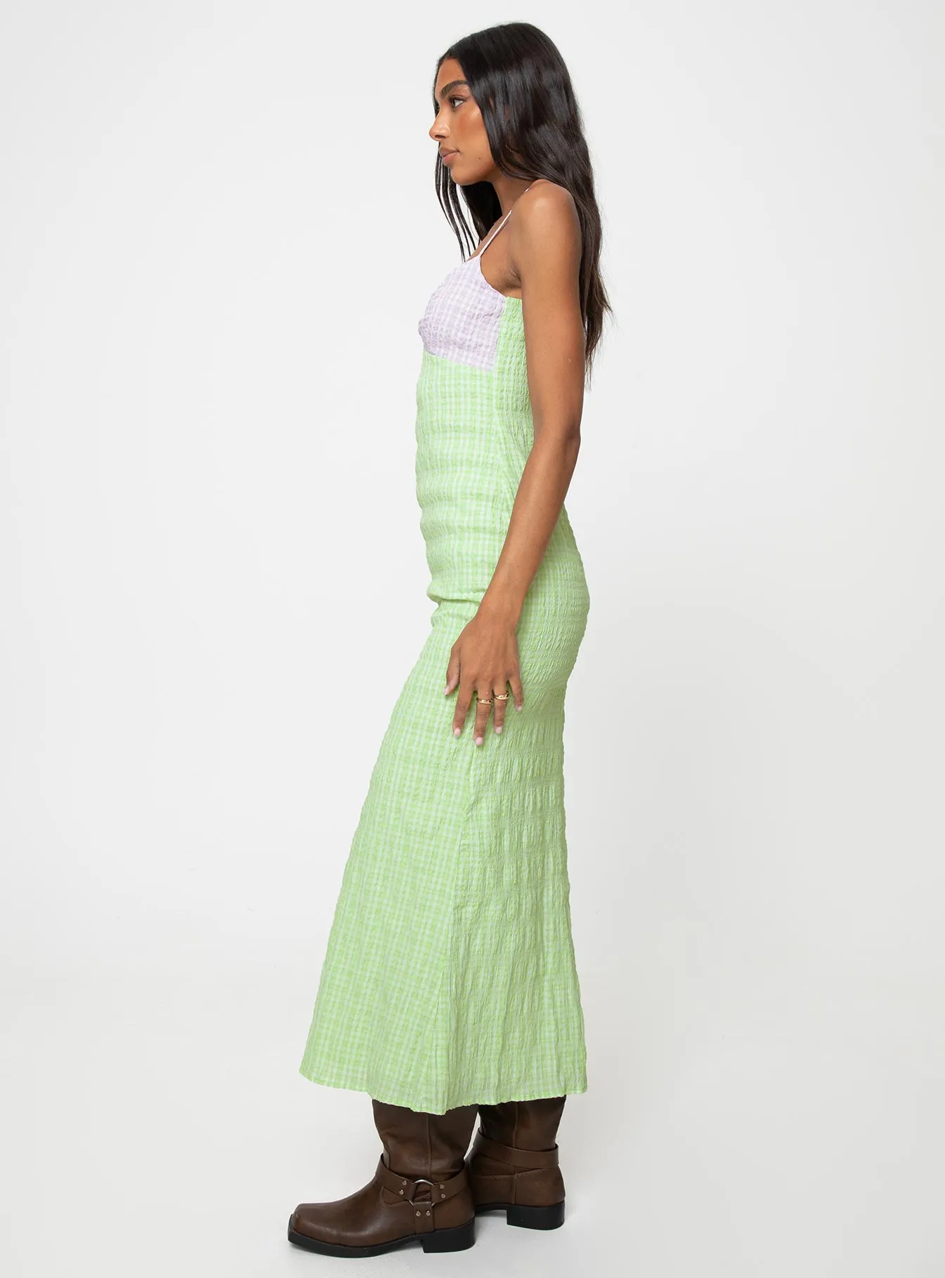 Heroine Mood Sunni Maxi Dress Green