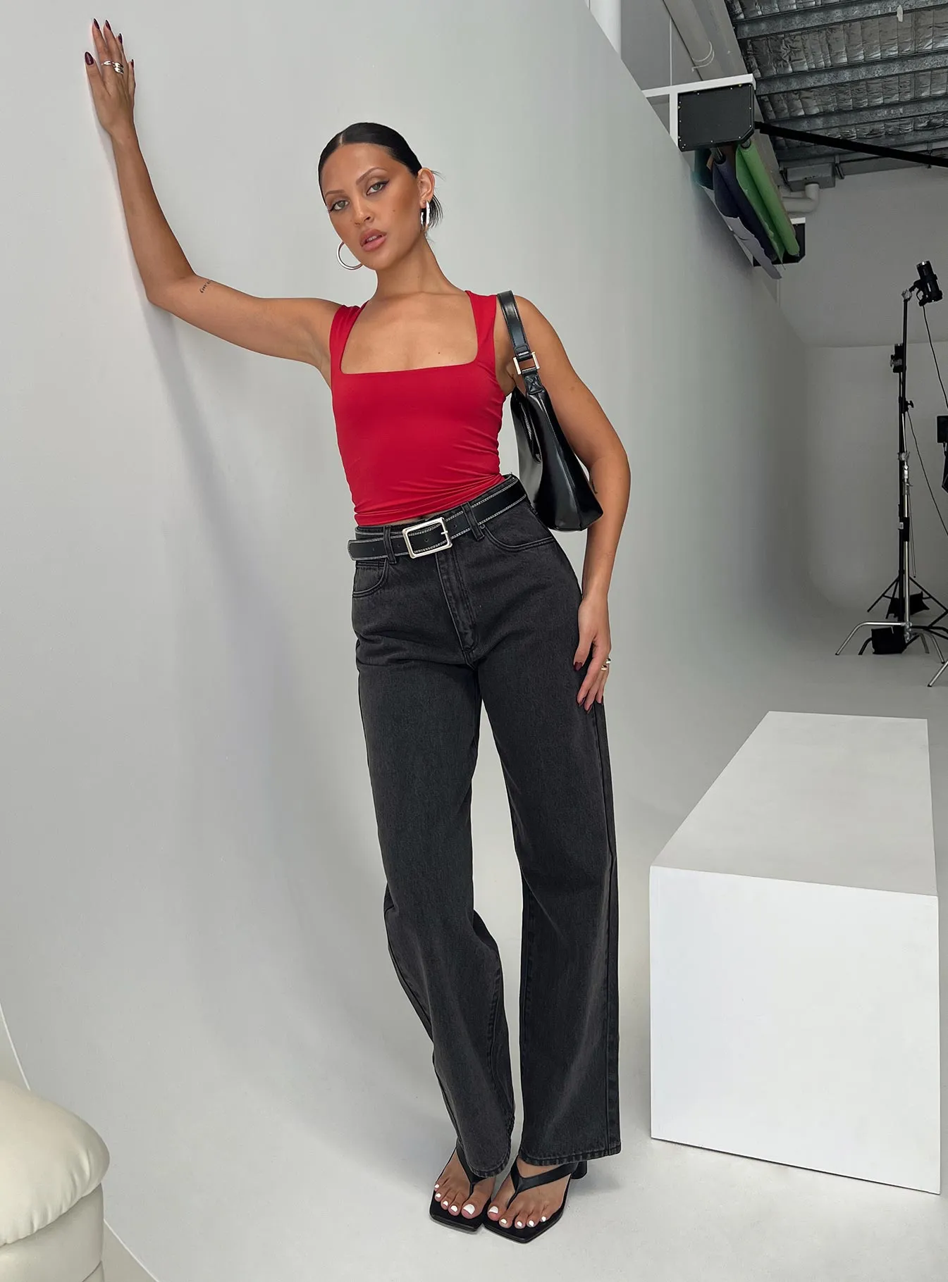 Daily Casual Abrand Carrie Jeans Teri Wash Black