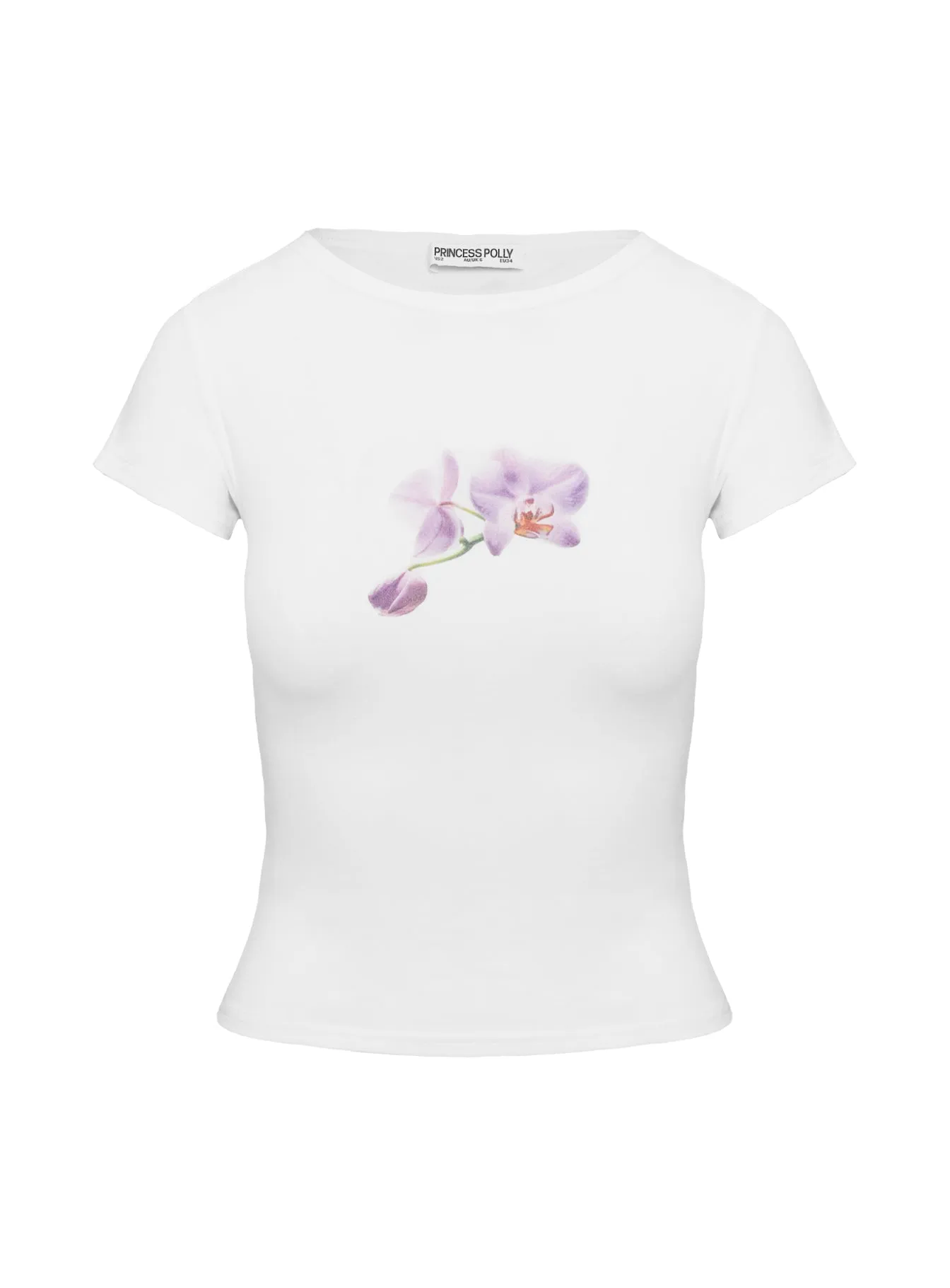 Active Style New Light Graphic Top White