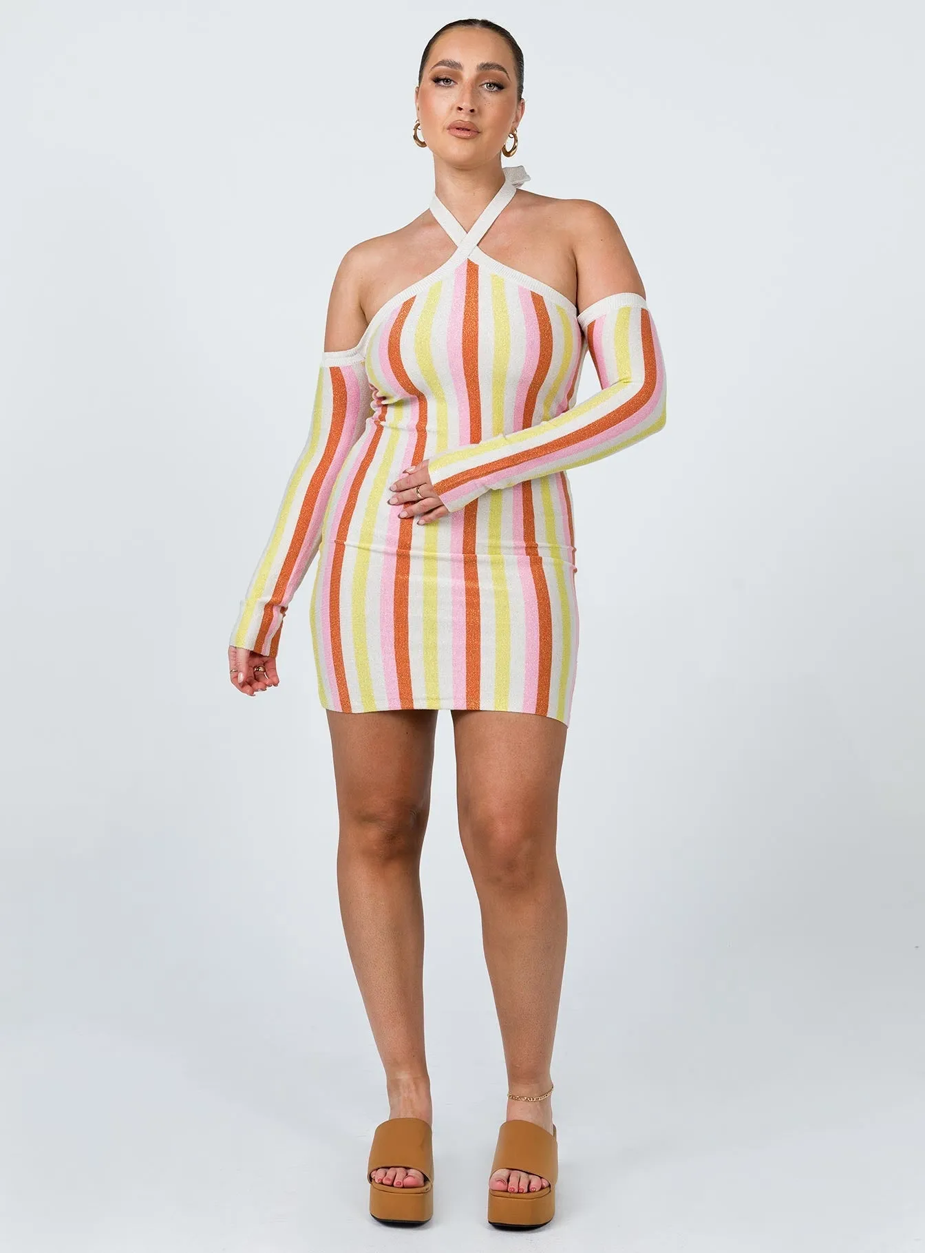 Flattering Design Look Camila Mini Dress Multi