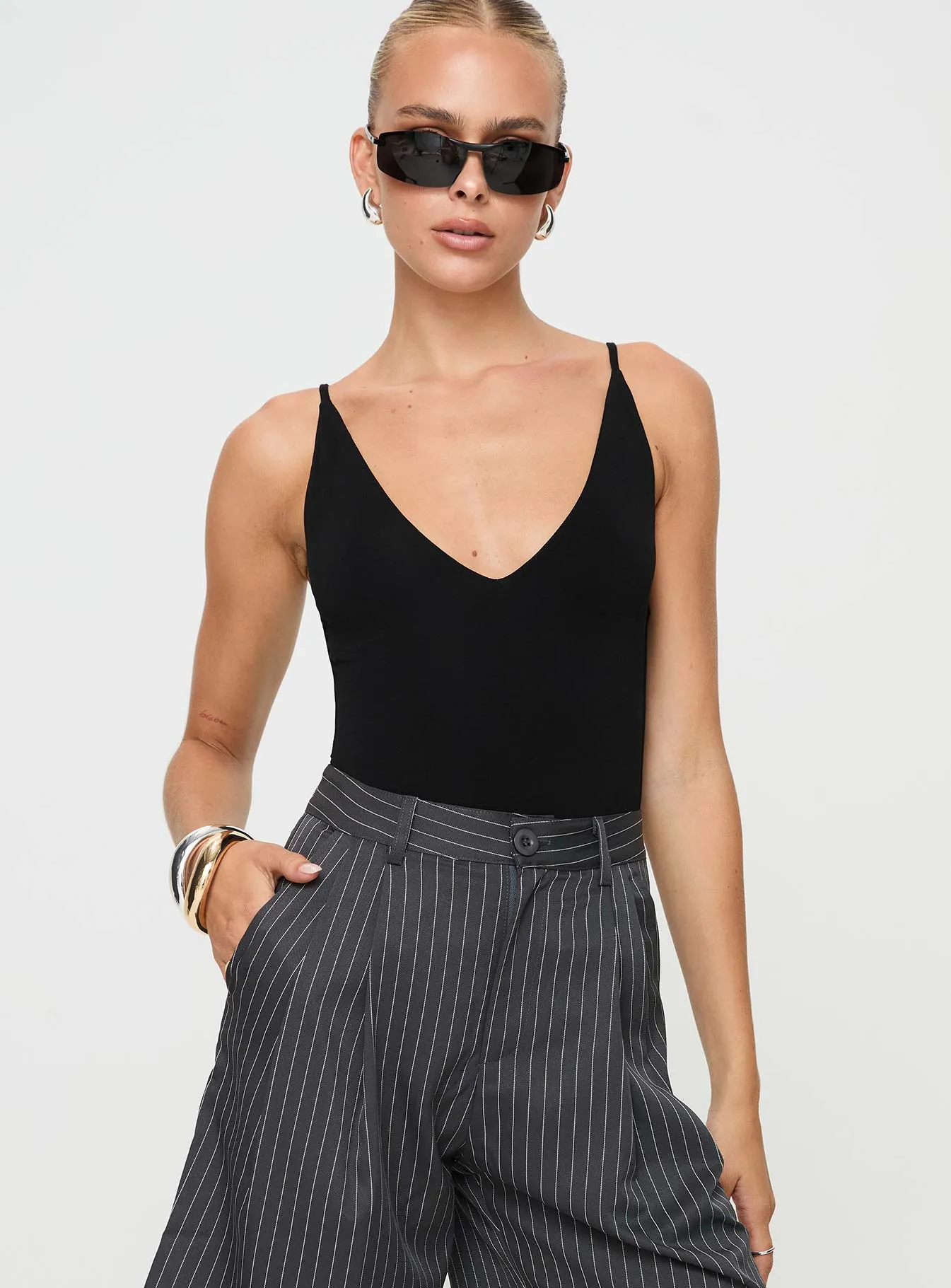 Goldan Bodysuit Black Cozy Relax
