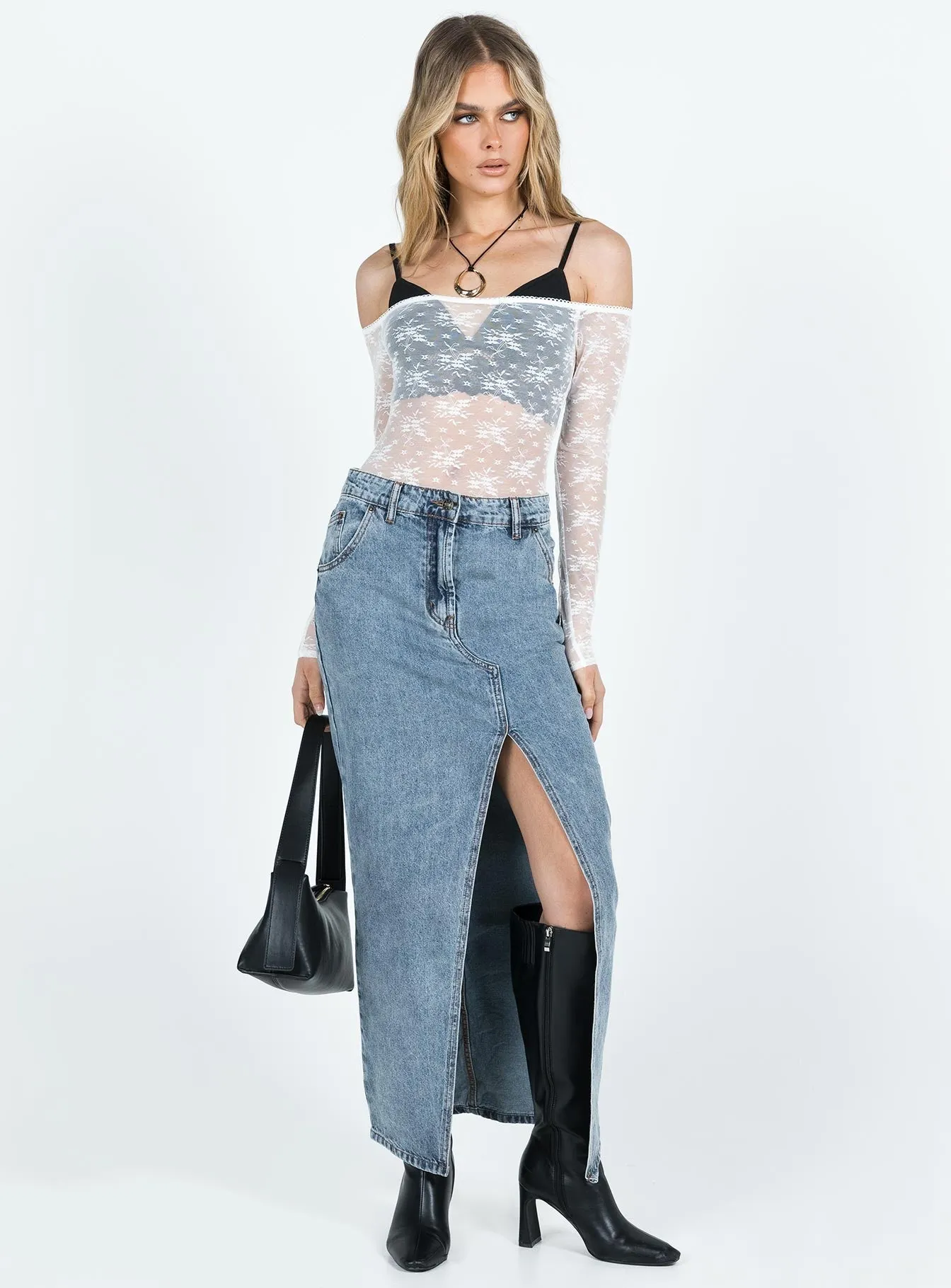 Mademoiselle Bodysuit White Sport Basic