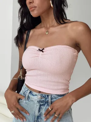 FasteningHood Tari Tube Top Pink