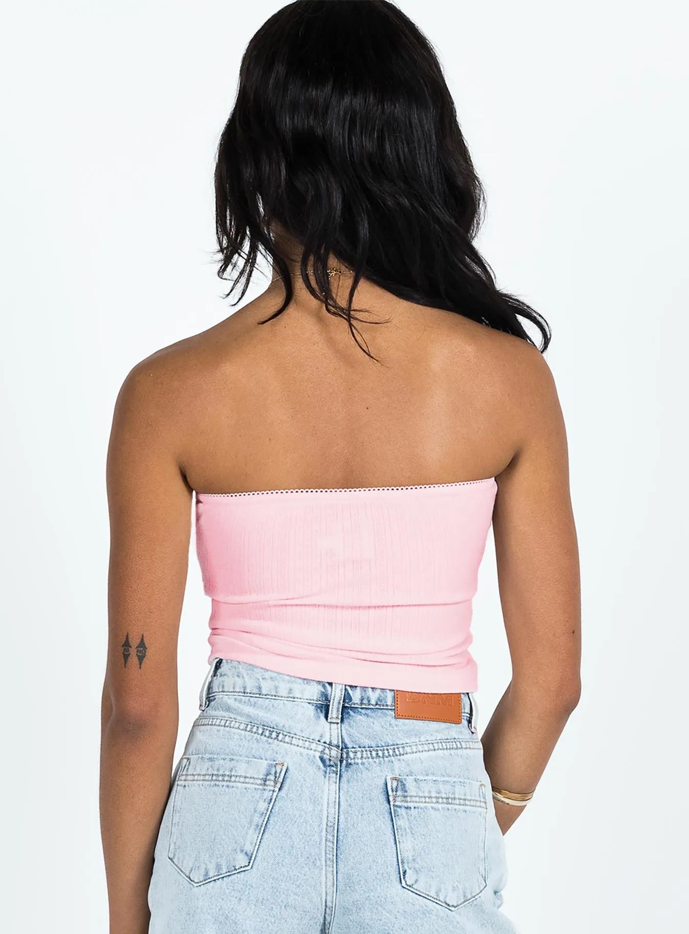Tari Tube Top Pink Breathable Design