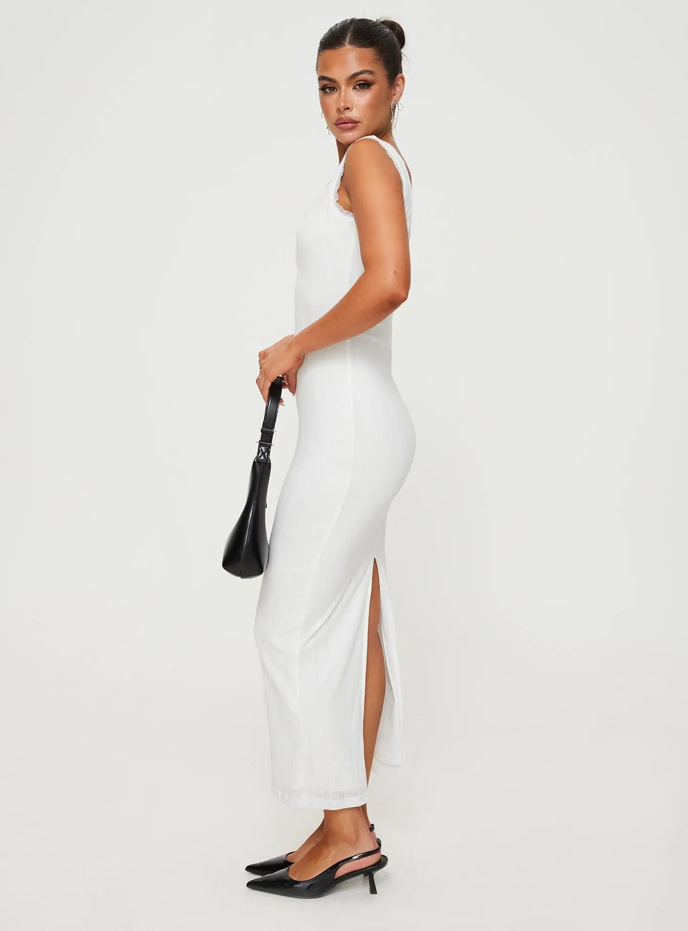 Rock Shore Catania Maxi Dress White