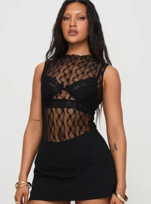 Liedman Bodysuit Black Date New