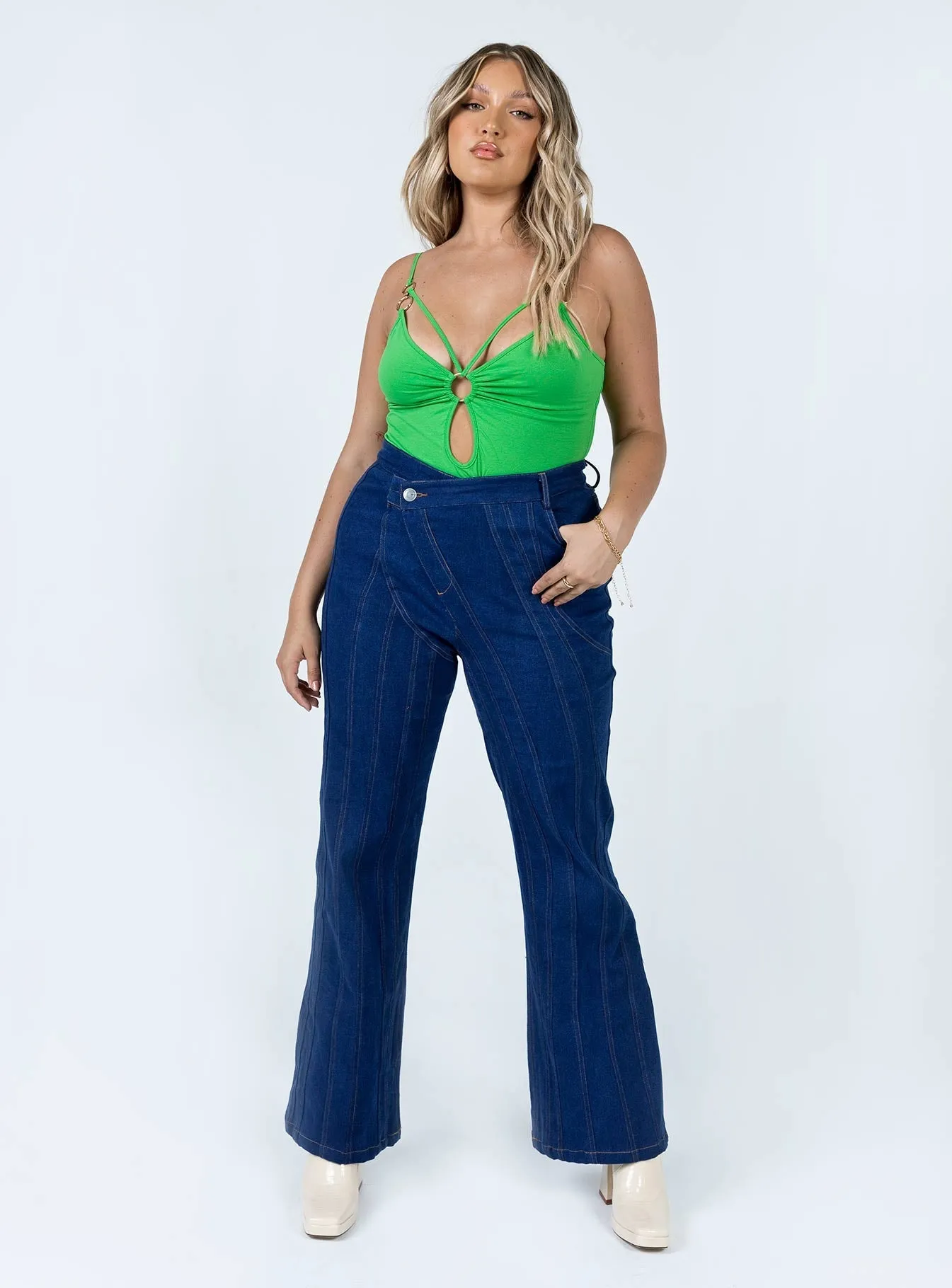 Vacation Unisex Knox Bodysuit Green