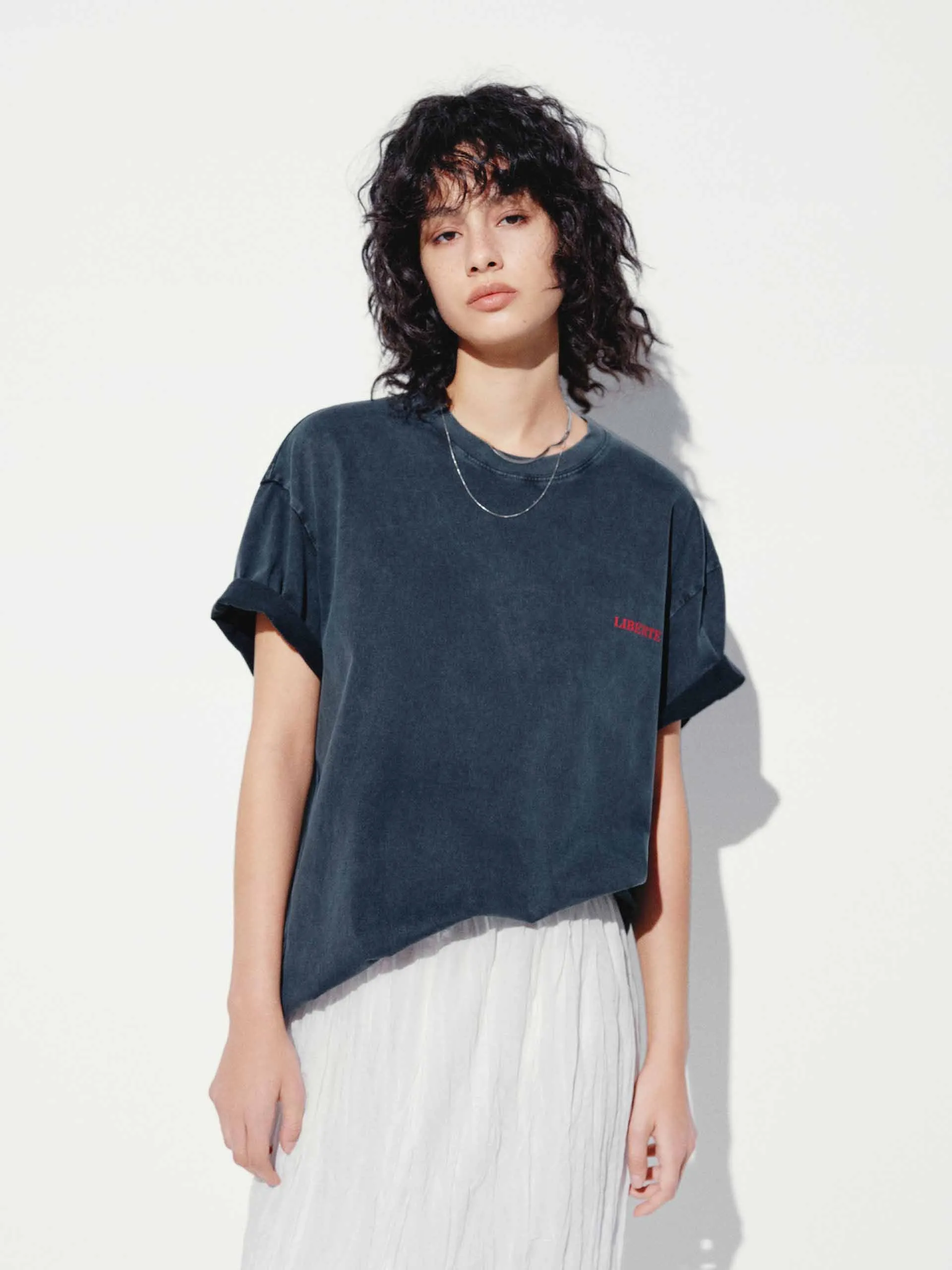 Active Look Back Fruit Cotton T-shirt