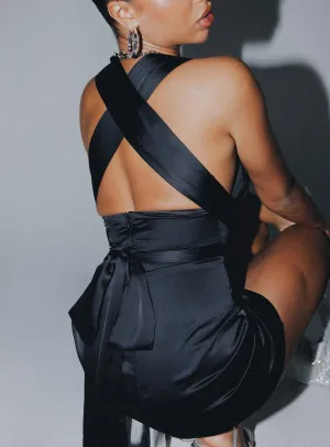 Katina Mini Dress Black Star Beat Curvy Love