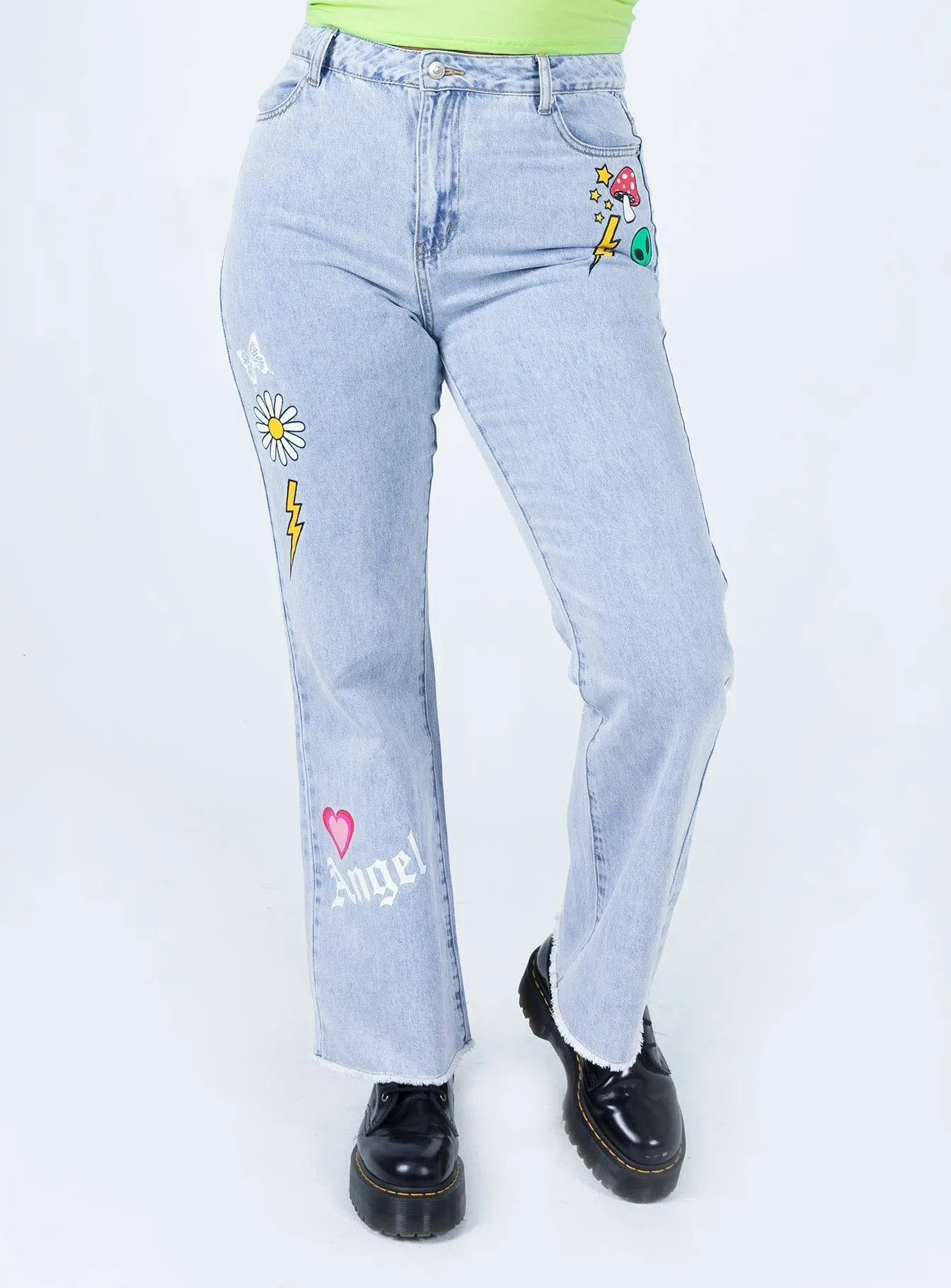 Smooth Feel All The Emotions Denim Jeans