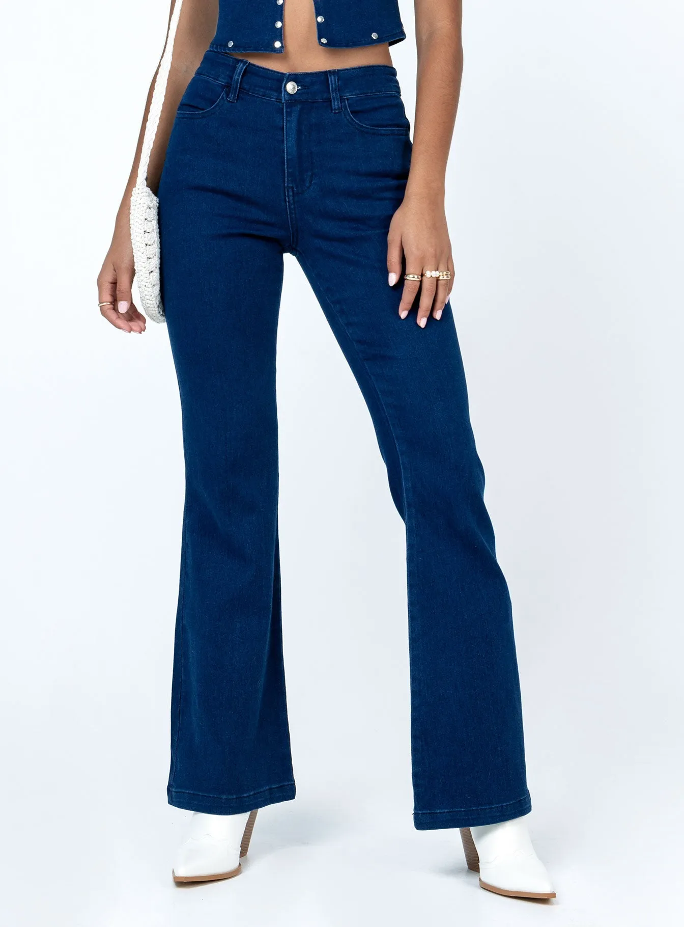 Buckley Denim Jeans Blue Beach Day Modern Non Toxic Textile Certified