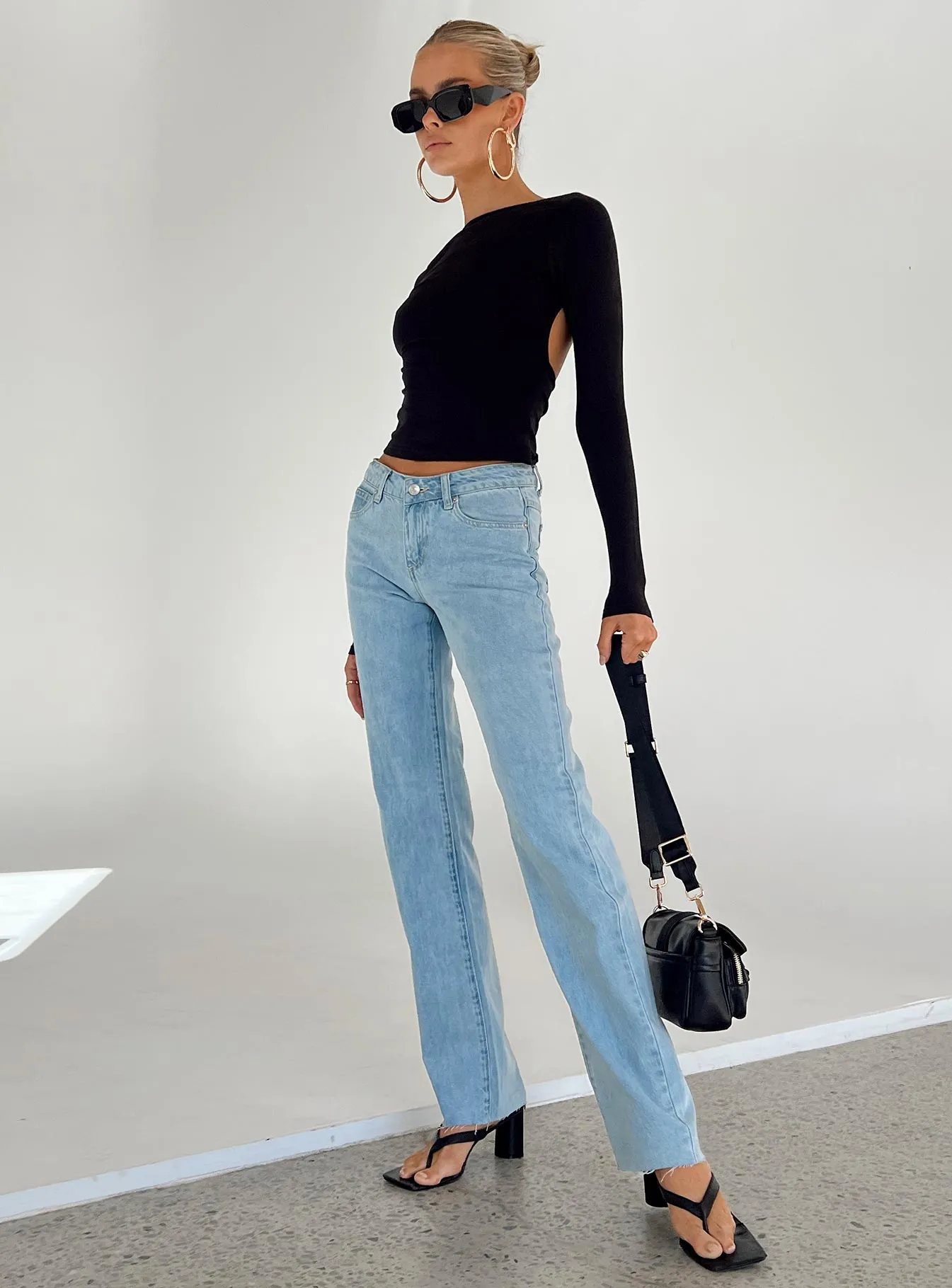 Daywear Fit Flex Knit Waist Panel Dexter Low Waist Jean Denim