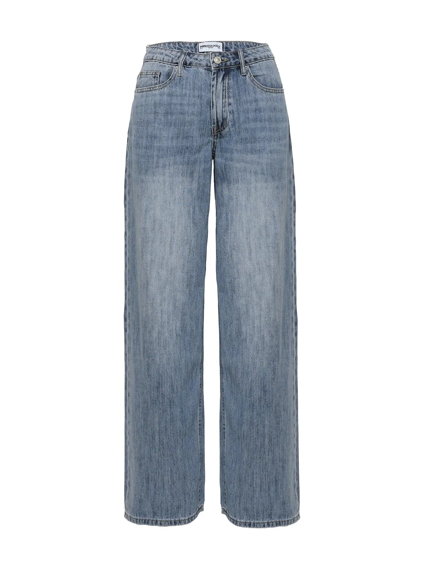 Odor Control Coating Streetwear Mood Moonshine Wide Leg Jeans Mid Wash