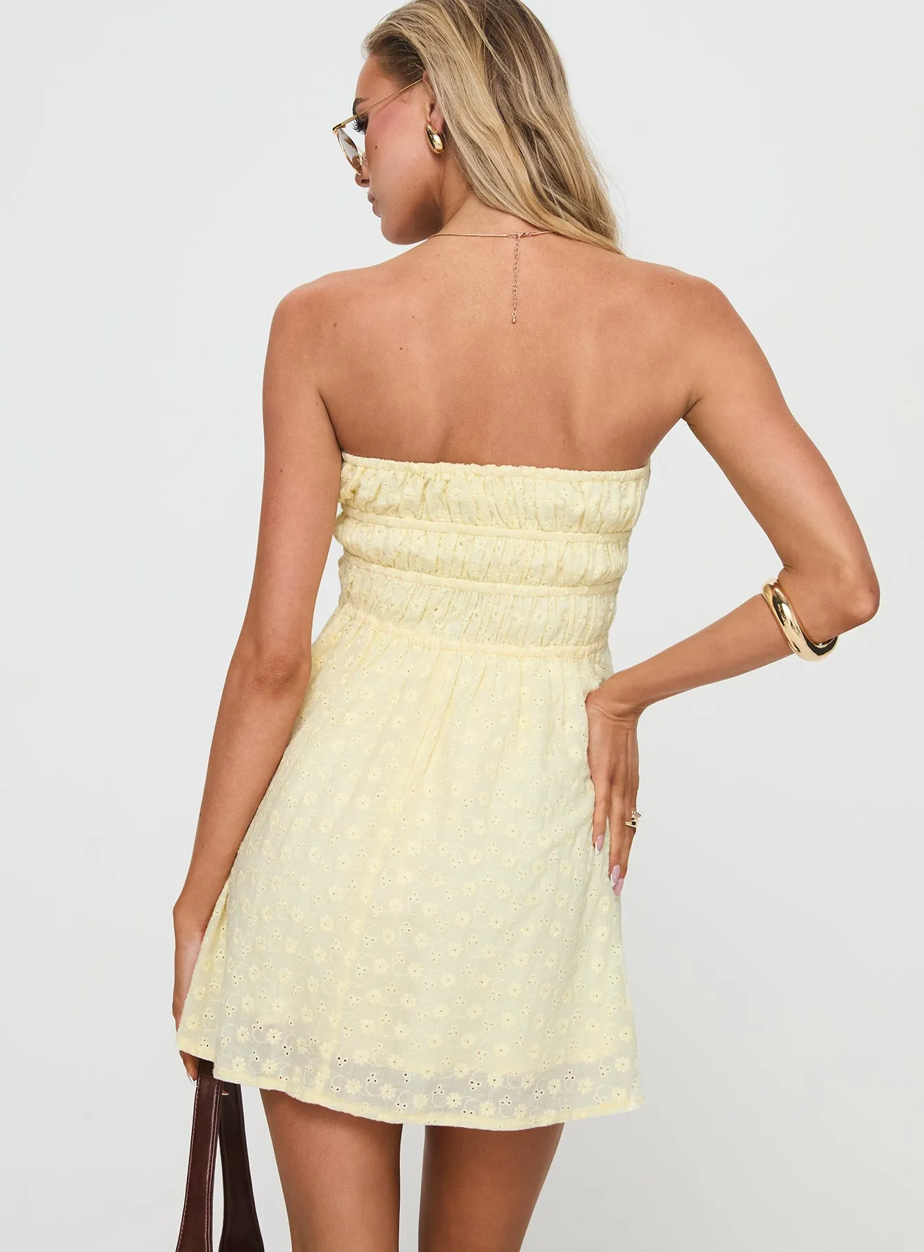 Nnarlia Mini Dress Lemon Rush Style