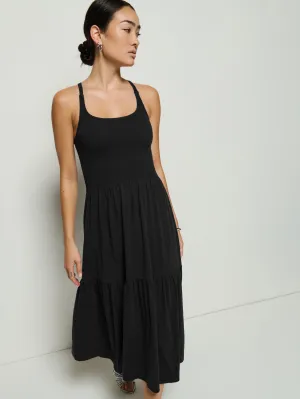 Penelope Smocked Midi All Day Comfort Star Light